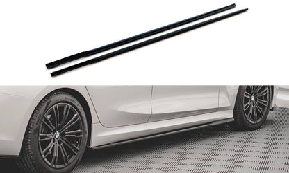 Side skirts diffusers v.2 bmw 3 g20 / g21 m-pack