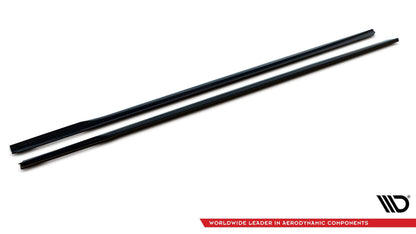 Side skirts diffusers v.2 bmw 3 g20 / g21 m-pack