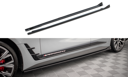 Side skirts diffusers v.2 bmw 4 gran coupe m-pack / m440i g26