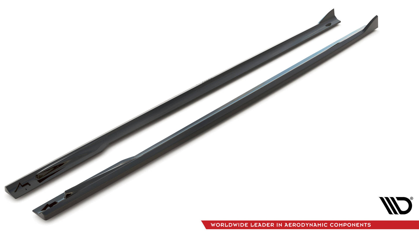 Side skirts diffusers v.2 bmw 4 gran coupe m-pack / m440i g26