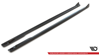 Side skirts diffusers v.2 bmw 4 gran coupe m-pack / m440i g26