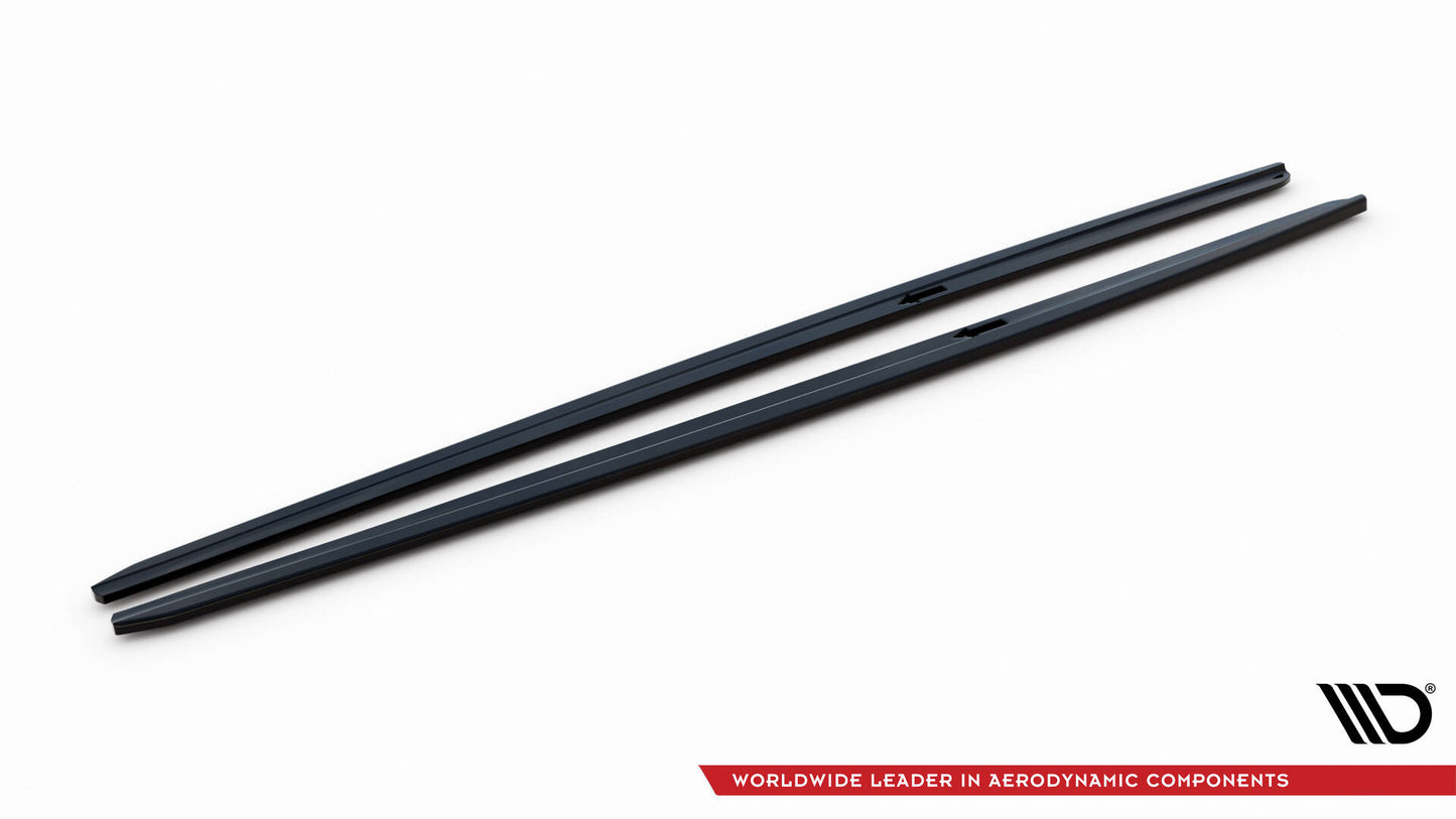 Side skirts diffusers v.2 bmw 5 f10/f11 m-pack / m5