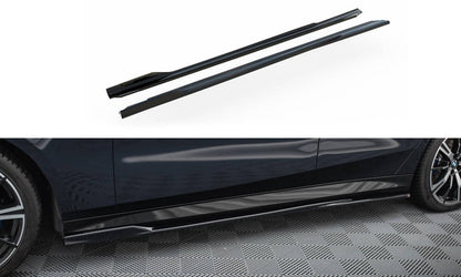 Side skirts diffusers v.2 bmw 5 m-pack g60