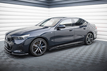 Side skirts diffusers v.2 bmw 5 m-pack g60