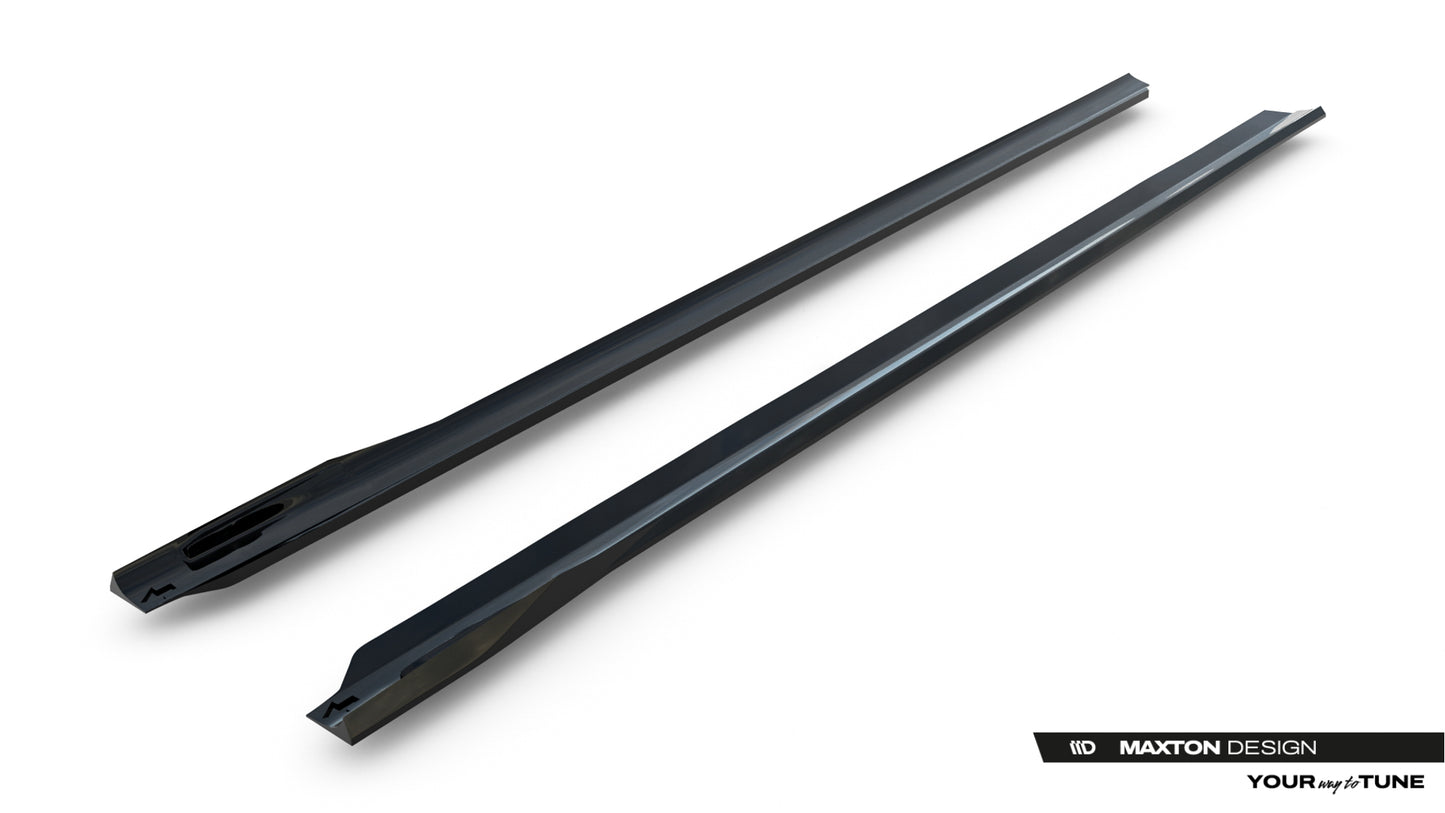 Side skirts diffusers v.2 bmw 740d xdrive m-pack / 740i xdrive m-pack g70