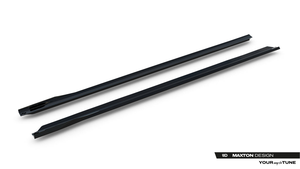 Side skirts diffusers v.2 bmw 740d xdrive m-pack / 740i xdrive m-pack g70