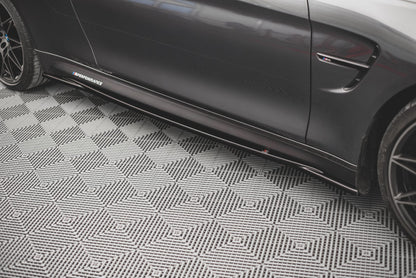 Side skirts diffusers v.2 bmw m4 f82