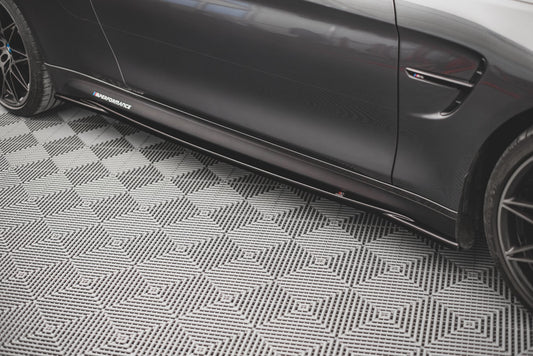Side skirts diffusers v.2 bmw m4 f82