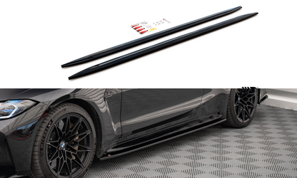 Side skirts diffusers v.2 bmw m4 g82