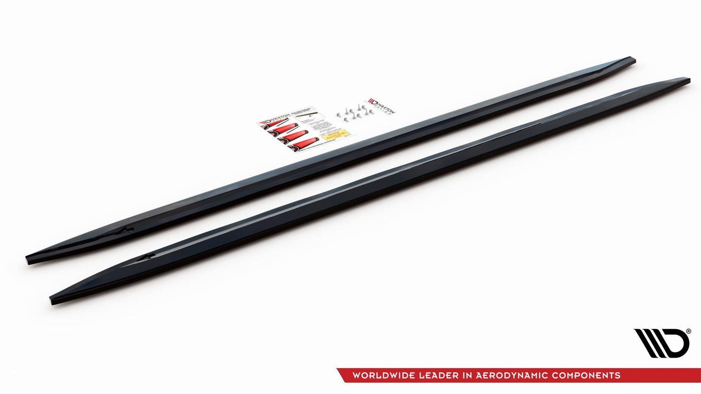 Side skirts diffusers v.2 bmw m4 g82