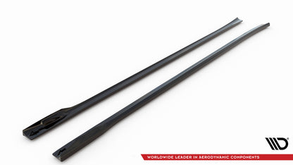 Side skirts diffusers v.2  bmw x3 m40d / m40i / m-pack g01