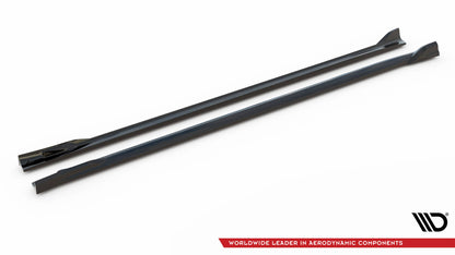 Side skirts diffusers v.2 bmw x4 m-pack g02