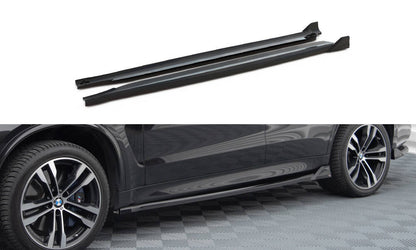 Side skirts diffusers v.2 bmw x5 m-pack f15