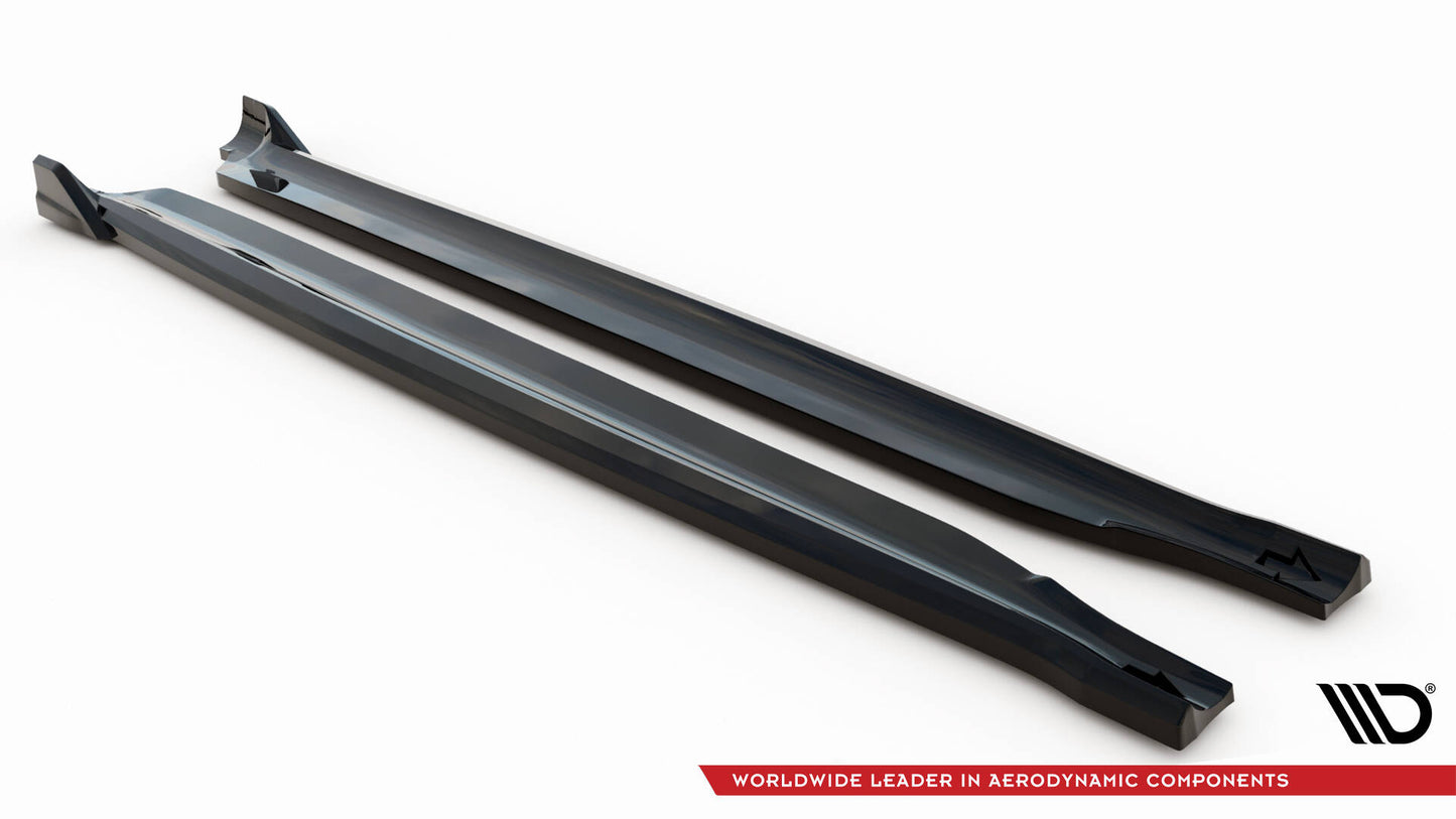 Side skirts diffusers v.2 bmw x5 m-pack f15