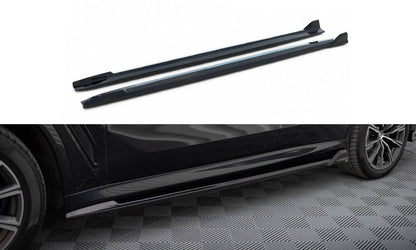 Side skirts diffusers v.2 bmw x5 m-pack g05