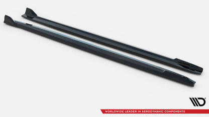 Side skirts diffusers v.2 bmw x5 m-pack g05