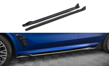 Side skirts diffusers v.2 bmw x5 m-pack g05 facelift