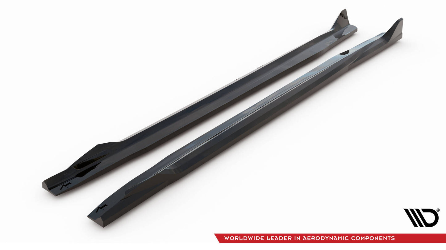 Side skirts diffusers v.2 bmw x5 m-pack g05 facelift