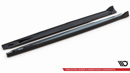 Side skirts diffusers v.2 bmw x6 m f96 / x6 m-pack g06