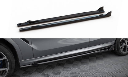 Side skirts diffusers v.2 bmw x6 m-pack g06 facelift
