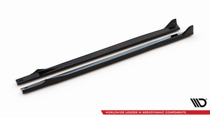 Side skirts diffusers v.2 bmw x6 m-pack g06 facelift
