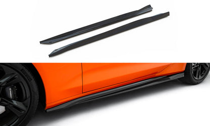 Side skirts diffusers v.2 chevrolet camaro ss mk6 facelift