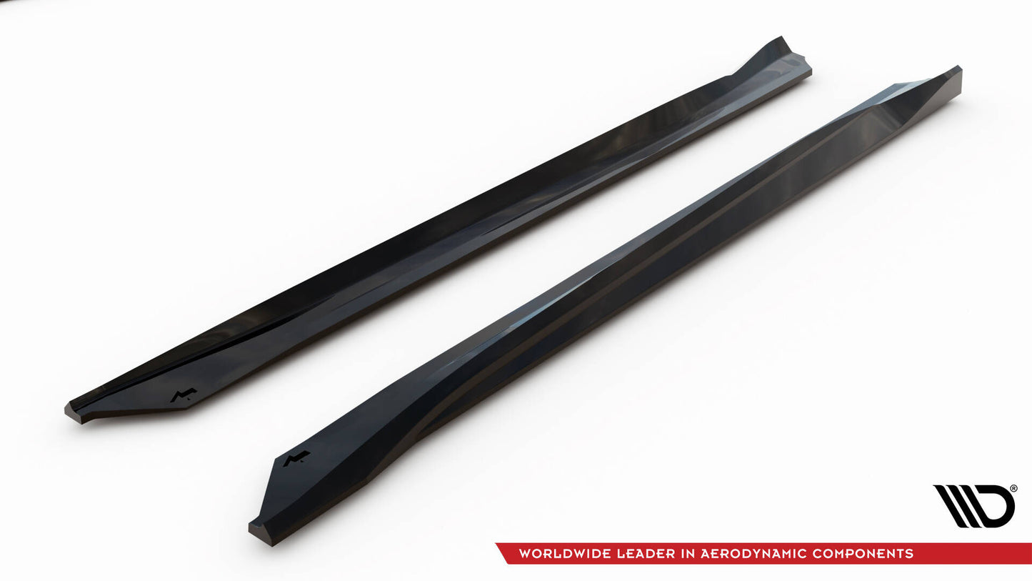 Side skirts diffusers v.2 chevrolet camaro ss mk6 facelift