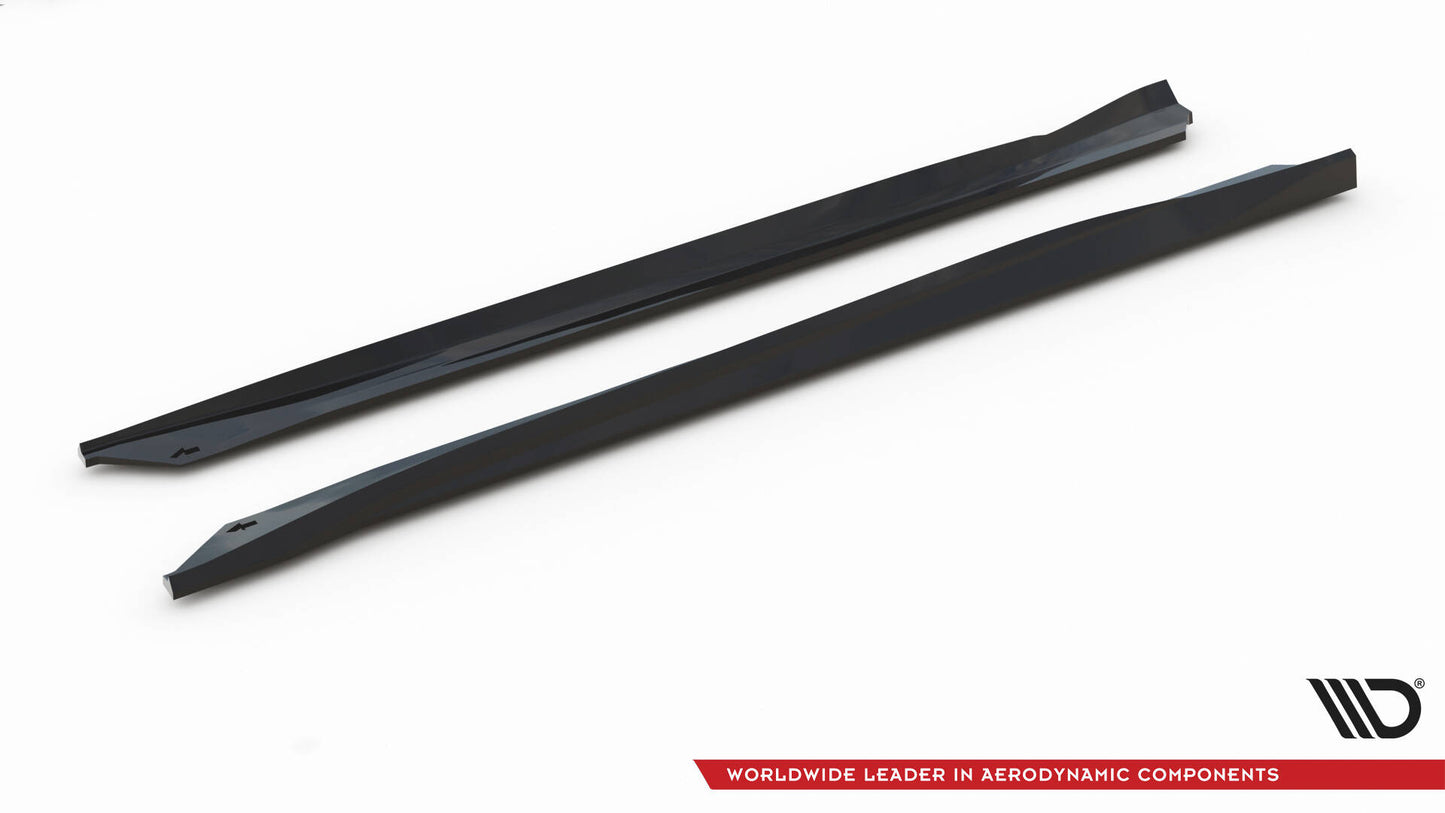Side skirts diffusers v.2 chevrolet camaro ss mk6 facelift