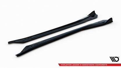 Side skirts diffusers v.2 chevrolet corvette stingray c7