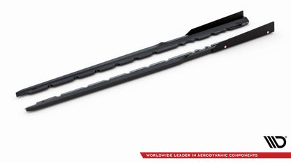 Side skirts diffusers  v.2+ flaps audi r8 mk2 facelift