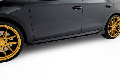 Side skirts diffusers v.2 + flaps skoda octavia rs liftback / combi mk4 facelift