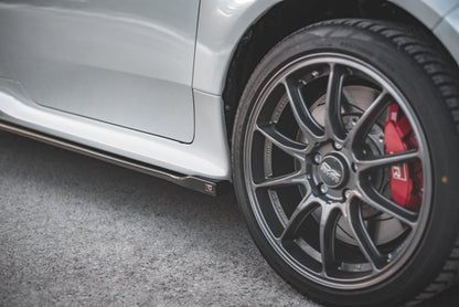 Side skirts diffusers v.2 + flaps toyota gr yaris mk4