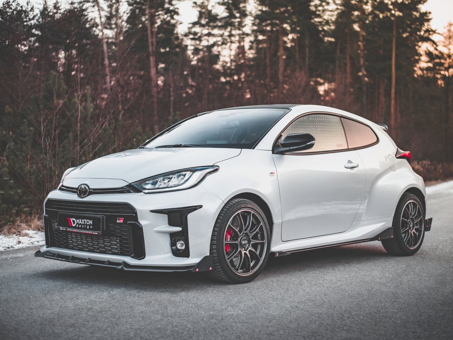 Side skirts diffusers v.2 + flaps toyota gr yaris mk4