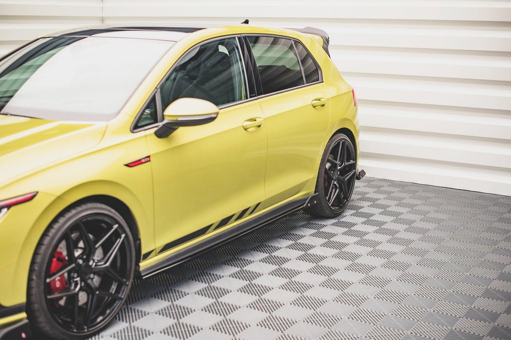 Side skirts diffusers v.2 + flaps volkswagen golf gti / gte / gti clubsport / gtd / r-line mk8