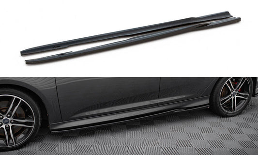 Side Skirts Diffusers v.2 Ford Focus St MK3