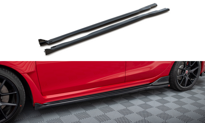 Side skirts diffusers v.2 honda civic type-r mk 11