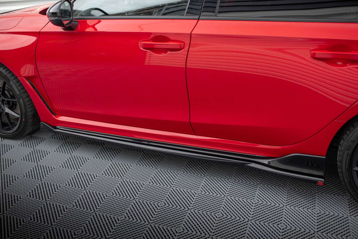 Side skirts diffusers v.2 honda civic type-r mk 11