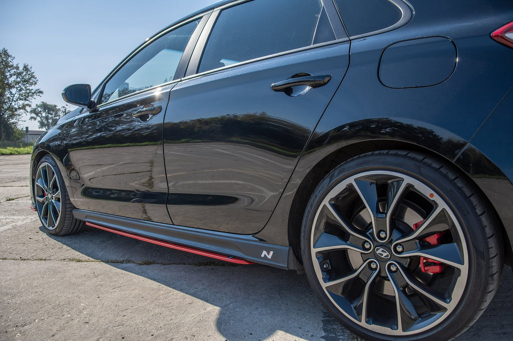 Side skirts diffusers v.2 hyundai i30 n mk3