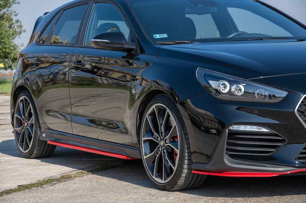 Side skirts diffusers v.2 hyundai i30 n mk3