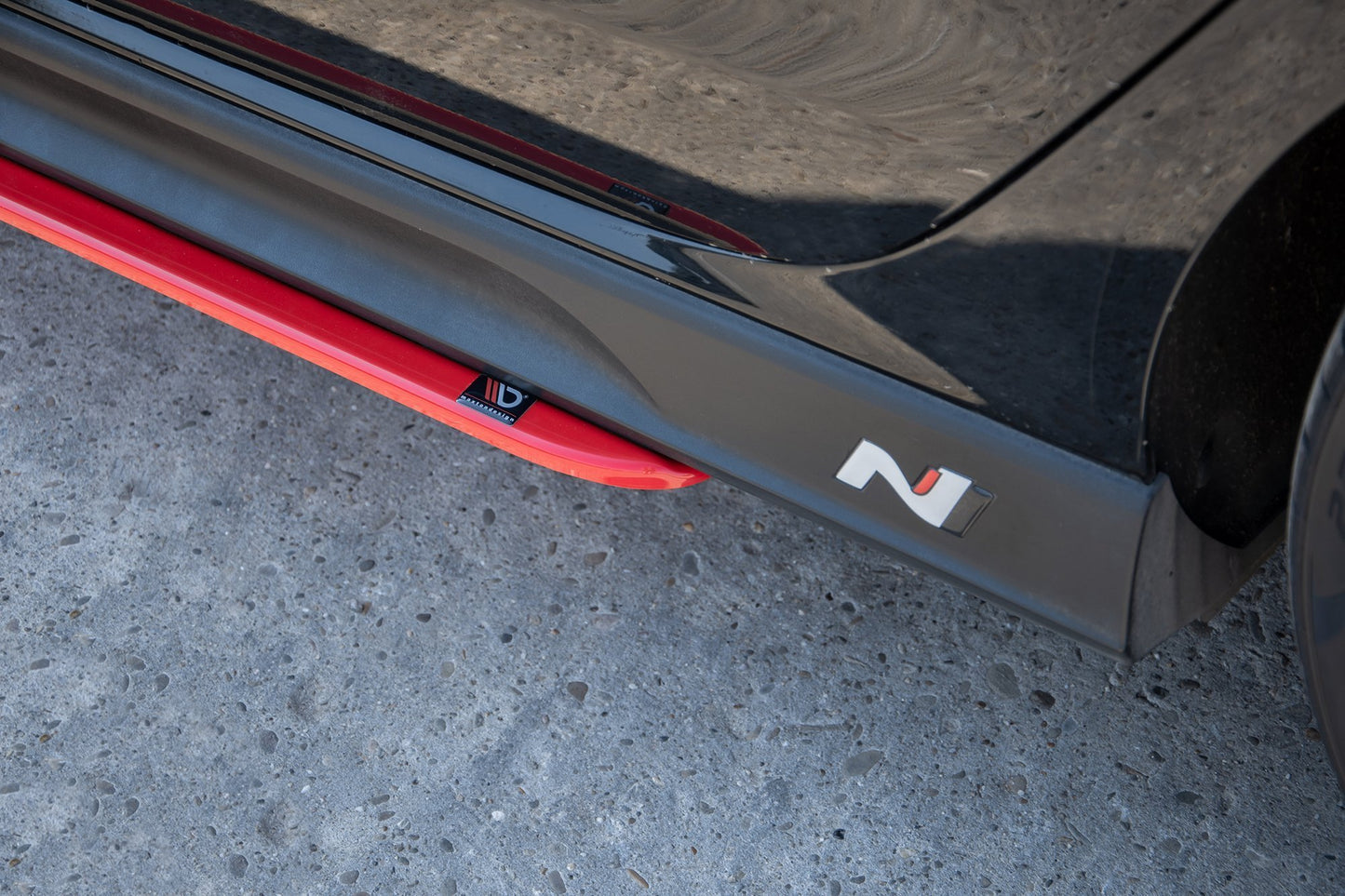 Side skirts diffusers v.2 hyundai i30 n mk3