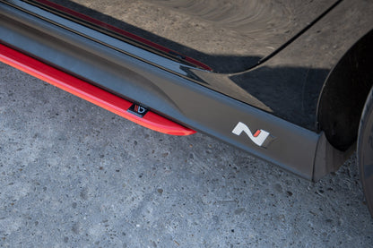 Side skirts diffusers v.2 hyundai i30 n mk3