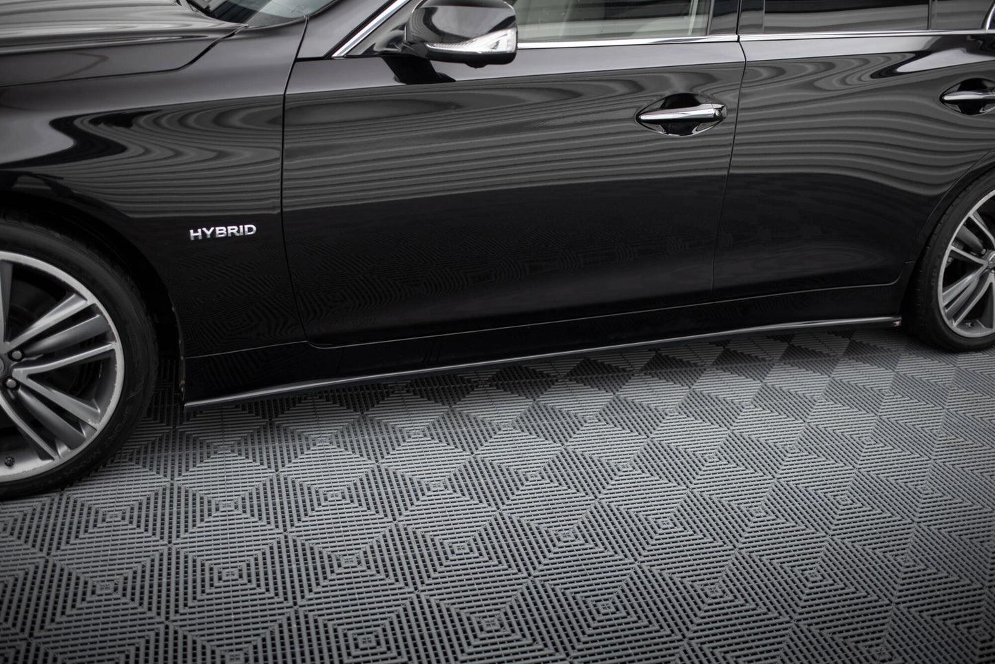 Side skirts diffusers v.2 infiniti q50 s mk1