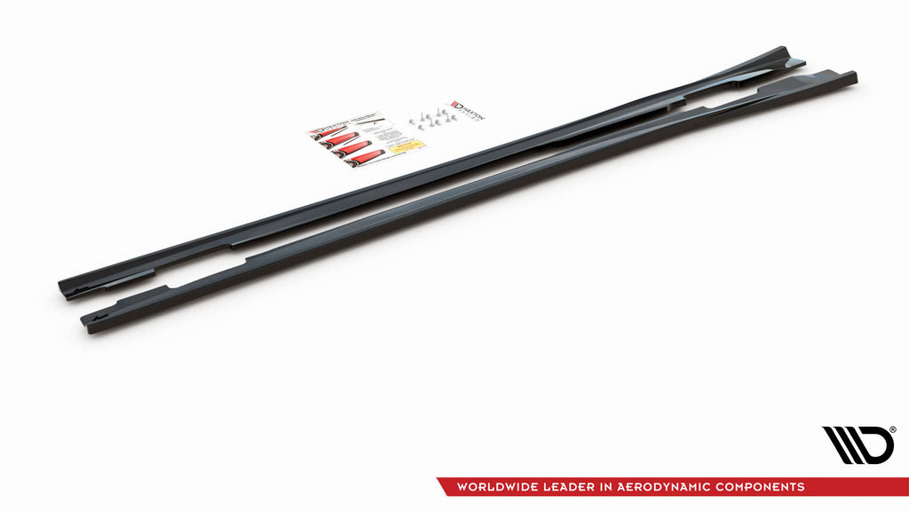 Side skirts diffusers v.2 mercedes-benz a w176