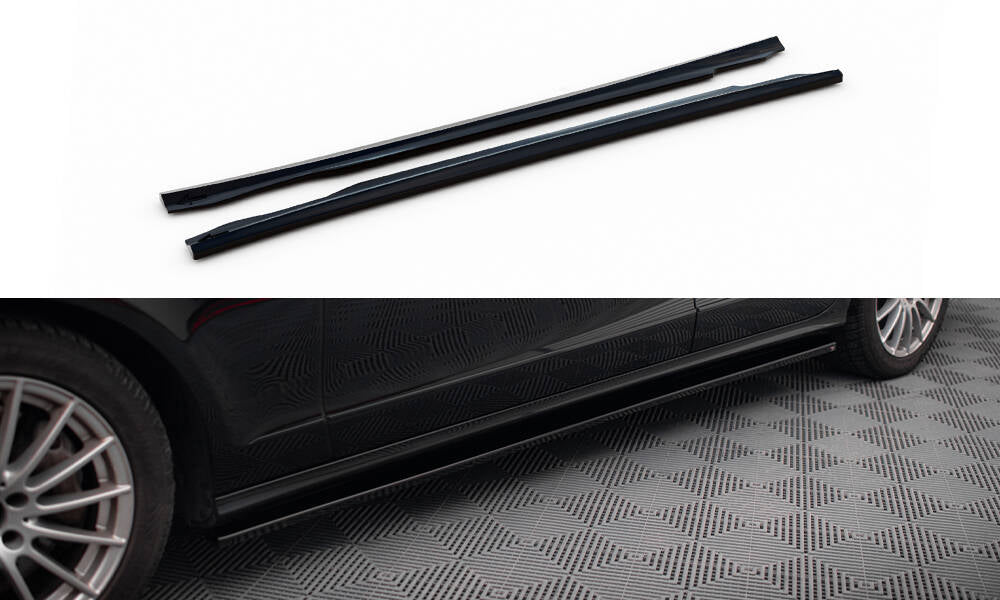 Side skirts diffusers v.2 mercedes-benz cls c218