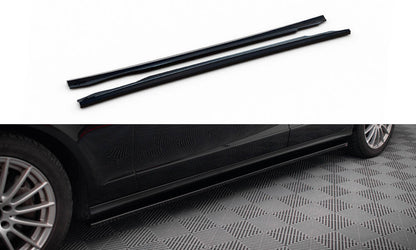 Side skirts diffusers v.2 mercedes-benz cls c218