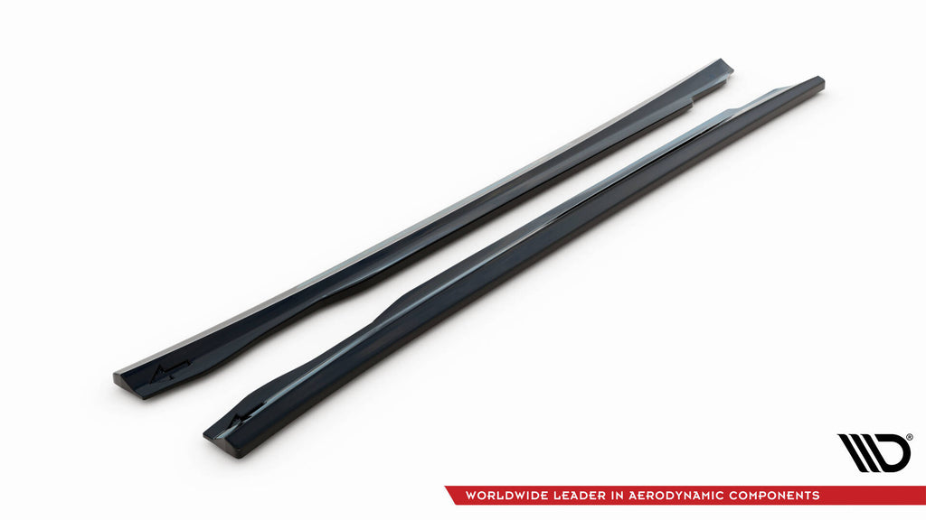 Side skirts diffusers v.2 mercedes-benz cls c218