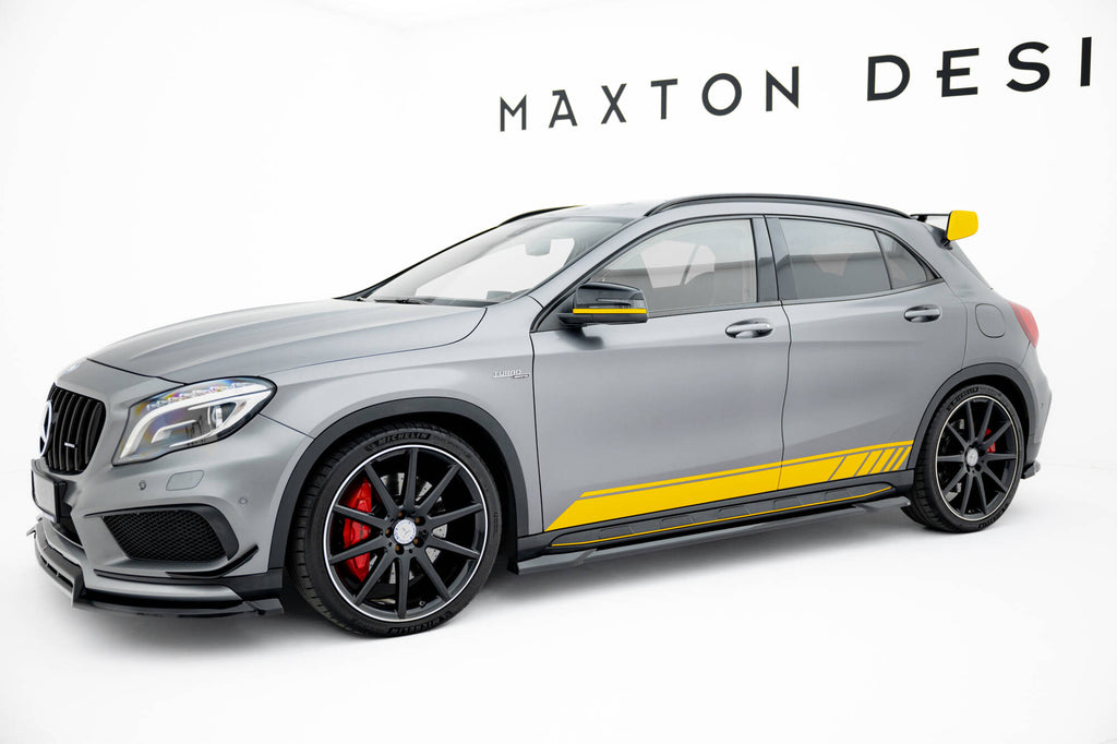 Side skirts diffusers v.2 mercedes-benz gla 45 amg x156