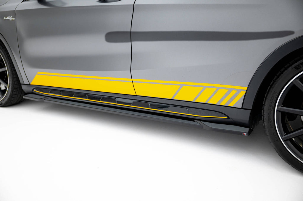 Side skirts diffusers v.2 mercedes-benz gla 45 amg x156