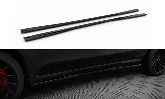 Side skirts diffusers v.2 mercedes-benz glc coupe amg-line c253