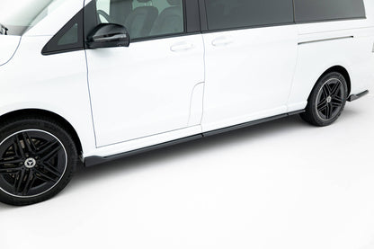 Side skirts diffusers v.2 mercedes-benz v-class extra long amg-line w447